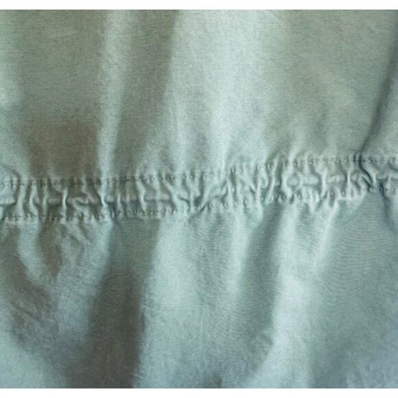 Unisex Oversized Olive Green Denim Levi Strauss Bomber Jacket Size XS - Picture 4 of 7